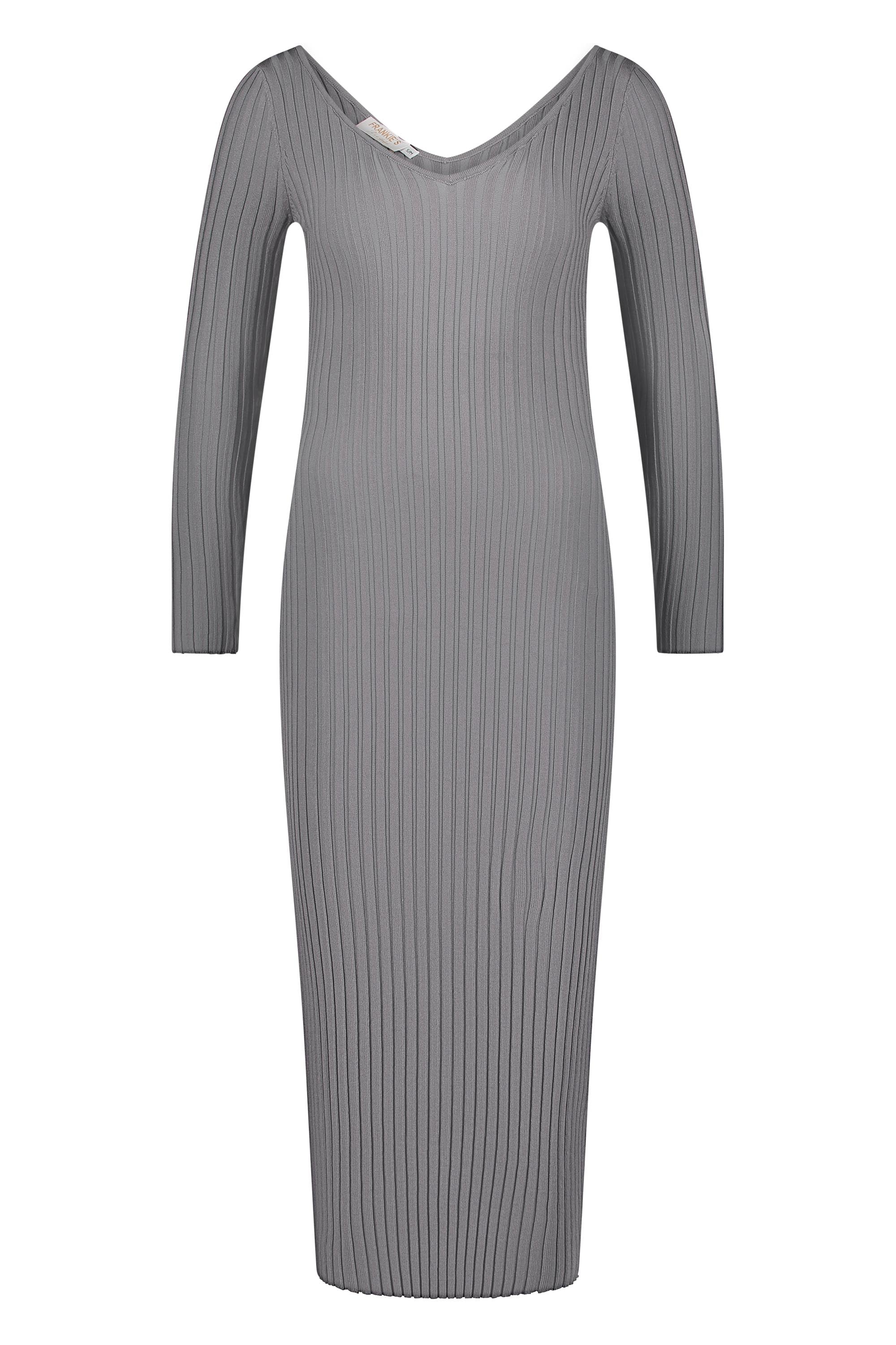 Dress knitwear long sleeve grey