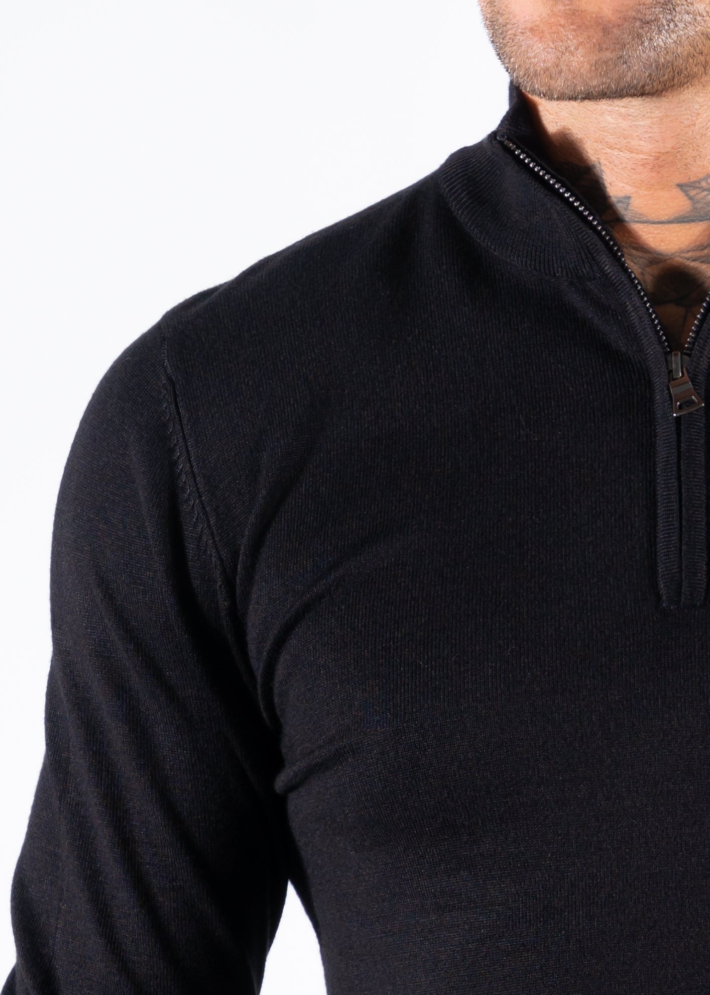 Sweater zipper black