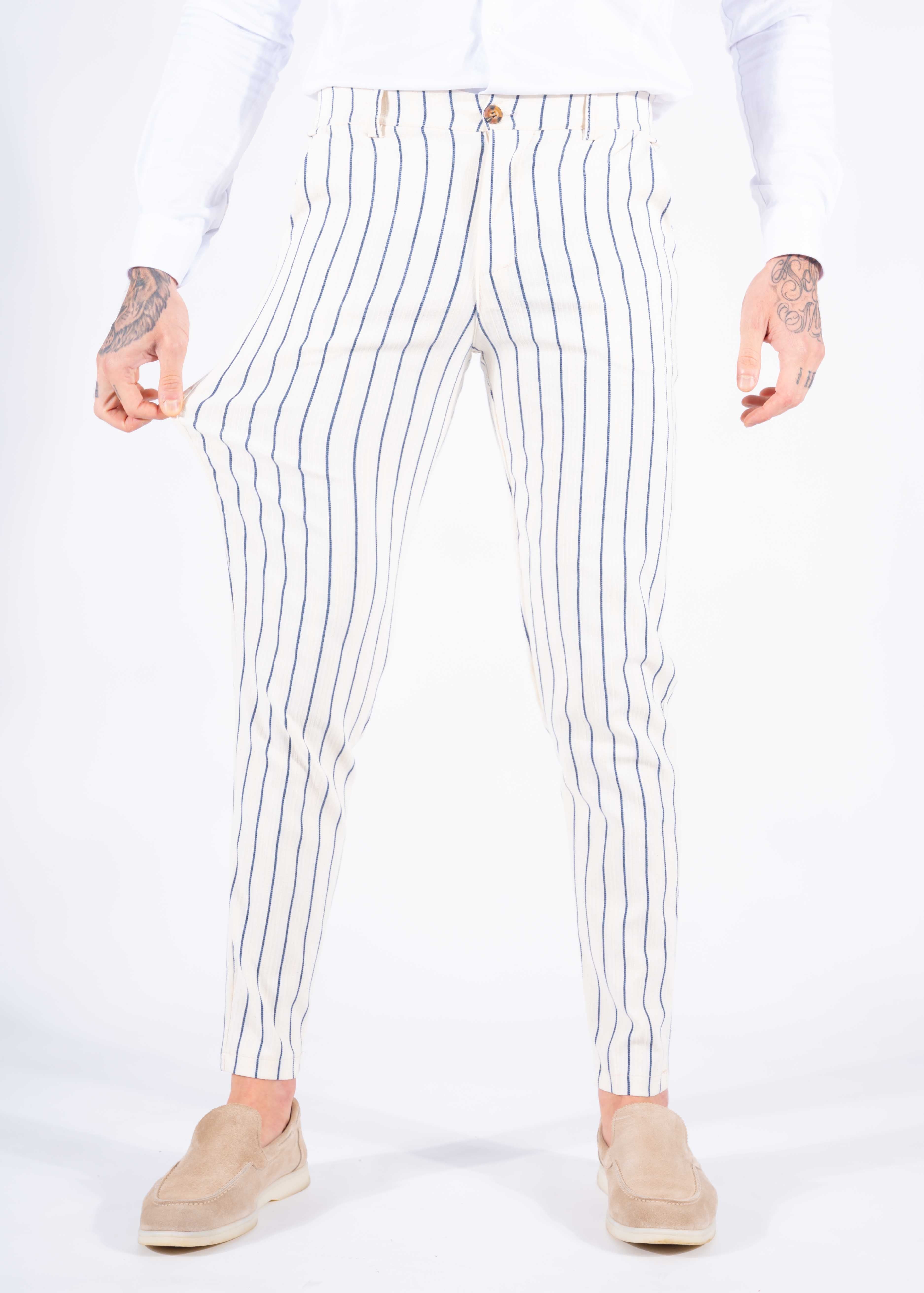 Pantalon Costa Rica off white