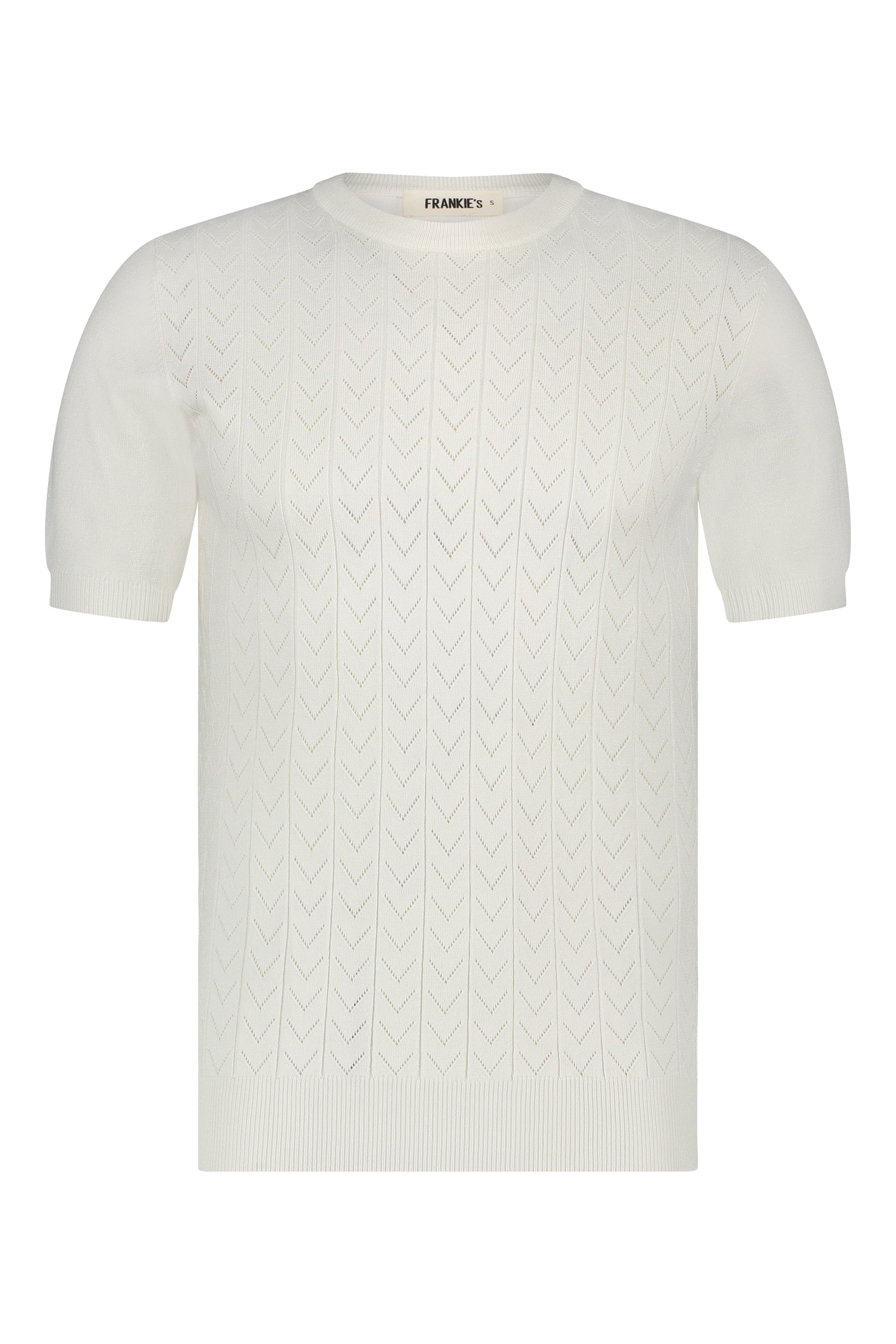 T-shirt knitwear Wellington white