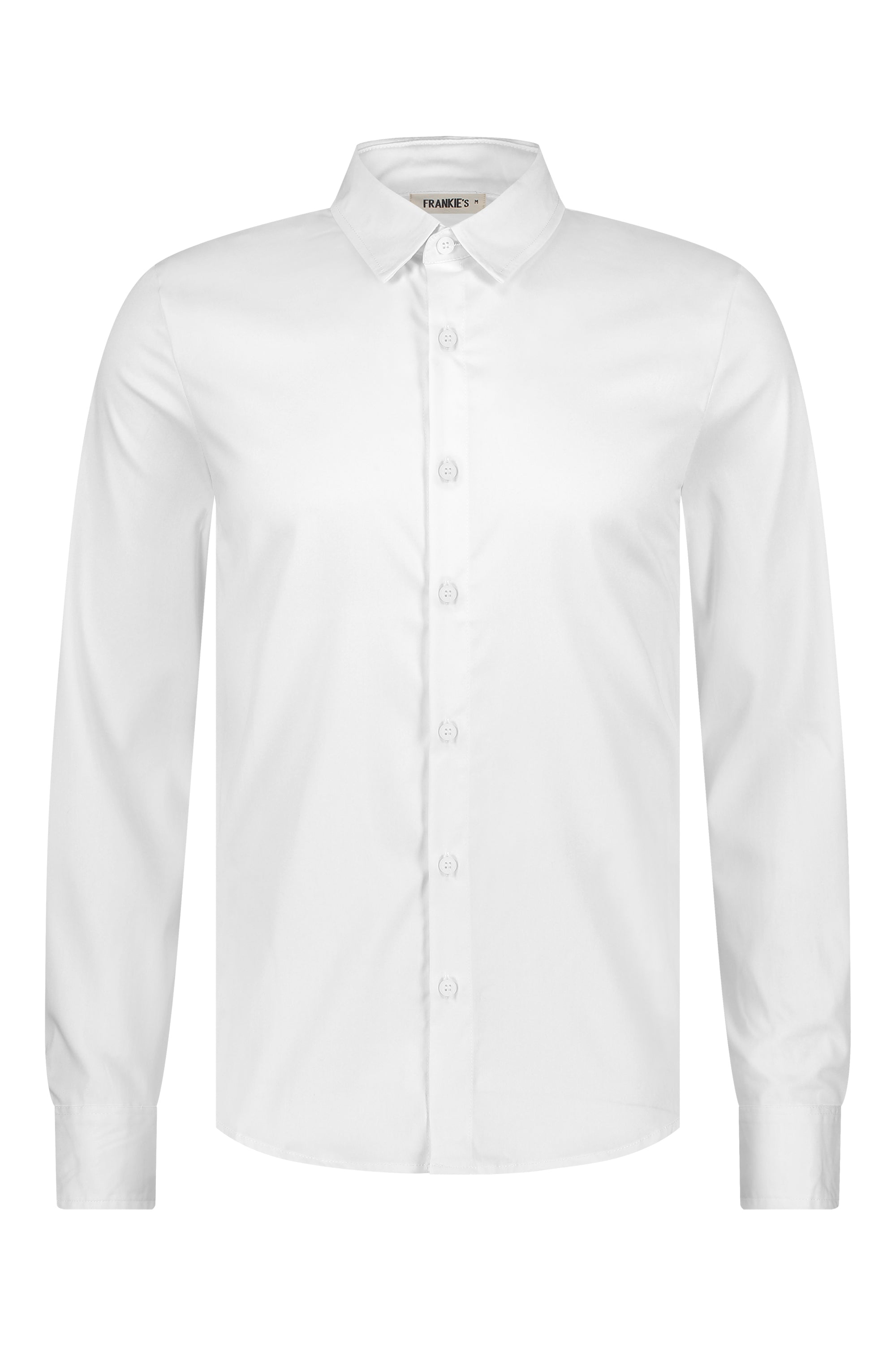 shirt super stretch slim fit white 