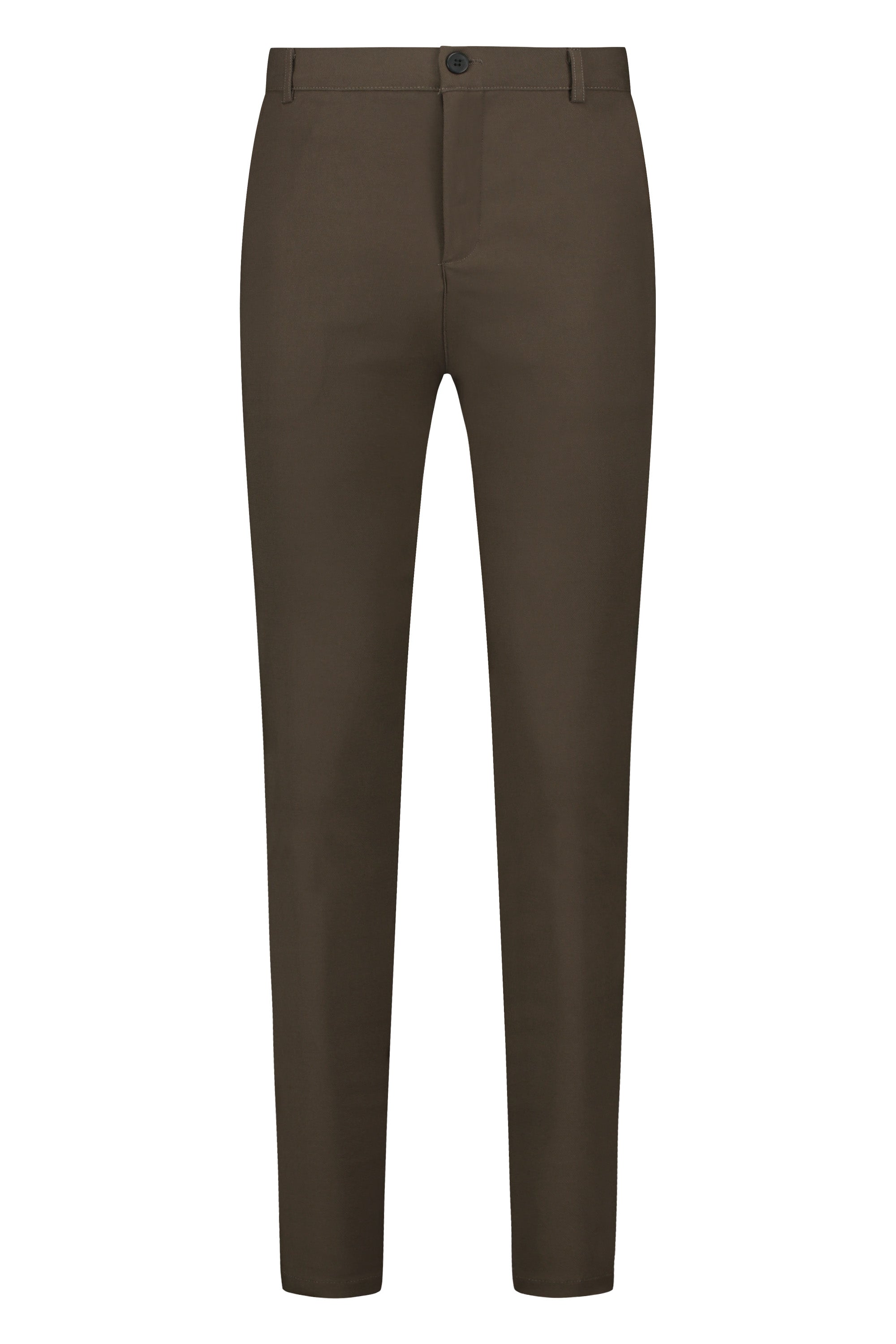 Super stretch trousers brown